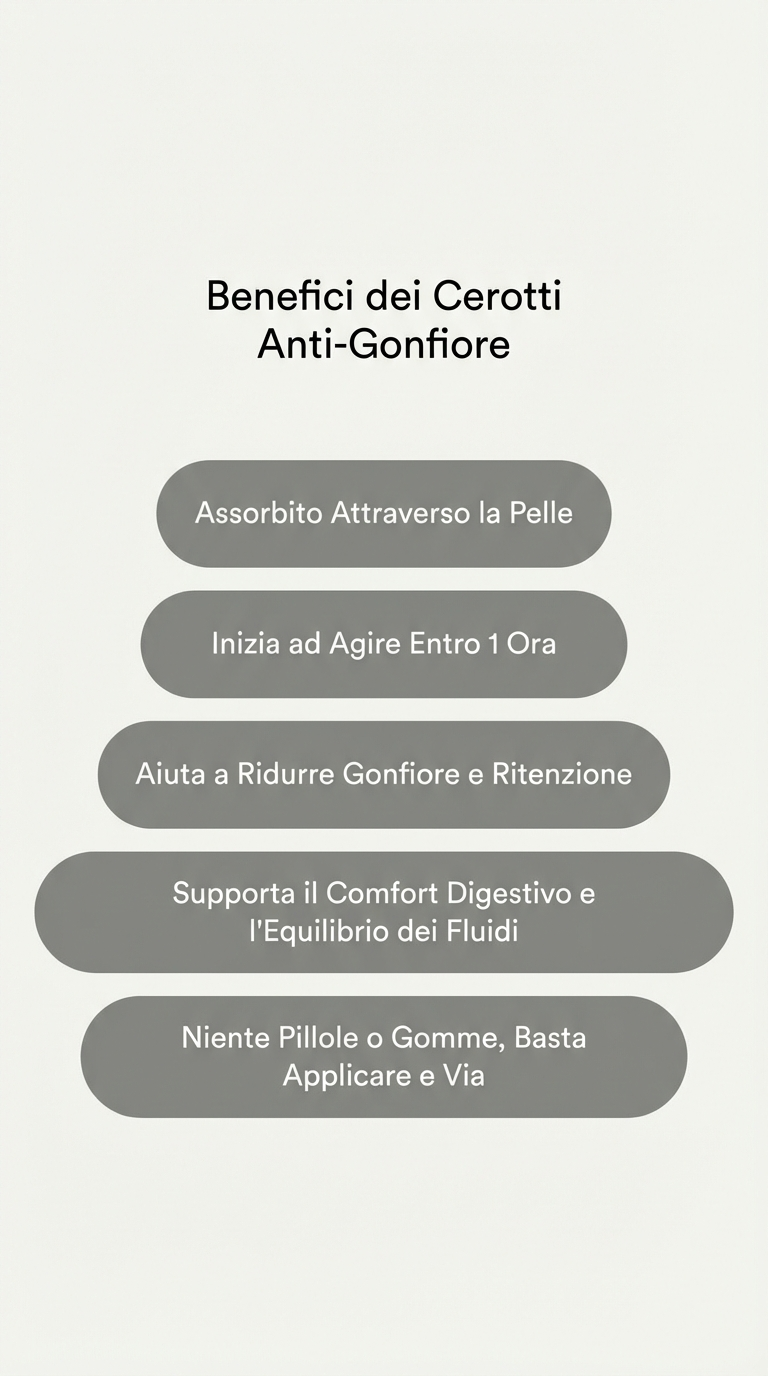 Cerotti Anti-Gonfiore